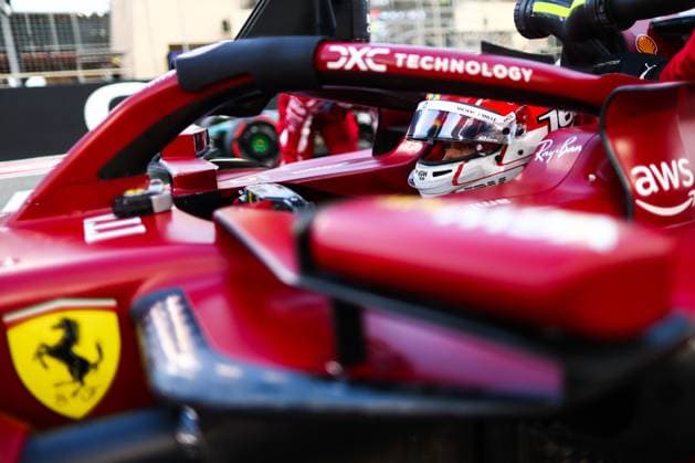 F1 - BAHRAIN GRAND PRIX 2025 LECLERC Charles (mco), Scuderia Ferrari SF-25, portrait during the Formula 1 Gulf Bahrain Grand Prix 2025, 4th round of the 2025 FIA Formula One World Championship, WM, Weltmeisterschaft from April 11 to 13, 2025 on the Bahrain International Circuit, in Sakhir, Bahrain - SakhirBahrain  Copyright: xEricxAlonsox
