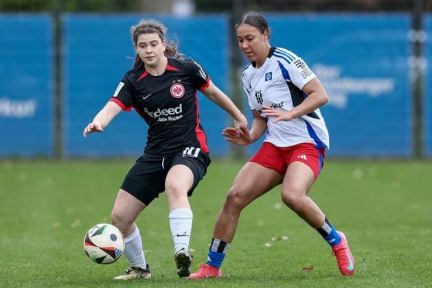 Football, Women, 2nd BL, Hamburger SV - Eintracht Frankfurt II