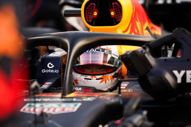 F1 - BAHRAIN GRAND PRIX 2025 TSUNODA Yuki (jap), Red Bull Racing RB21, portrait during the Formula 1 Gulf Bahrain Grand Prix 2025, 4th round of the 2025 FIA Formula One World Championship, WM, Weltmeisterschaft from April 11 to 13, 2025 on the Bahrain International Circuit, in Sakhir, Bahrain - SakhirBahrain  Copyright: xEricxAlonsox