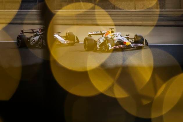 F1 - BAHRAIN GRAND PRIX 2025 06 HADJAR Isack (fra), Visa Cash App RB F1 Team VCARB02, action during the Formula 1 Gulf Bahrain Grand Prix 2025, 4th round of the 2025 FIA Formula One World Championship, WM, Weltmeisterschaft from April 11 to 13, 2025 on the Bahrain International Circuit, in Sakhir, Bahrain - SakhirBahrain  Copyright: xXavixBonillax