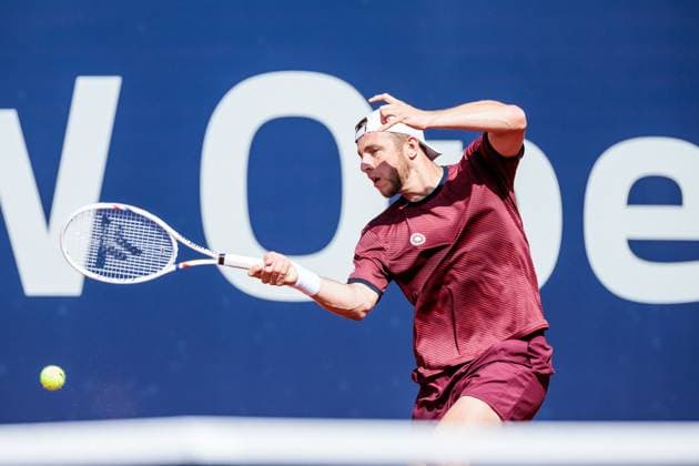 BMW Open Munich ATP 500 14 04 2025 Tallon Griekspoor Netherlands in match against Learner Tien USA BMW Open by Bitpanda Munich ATP 500 Day 3, Munich, MTTC Iphitos on 14 04 2025 Copyright: xBEAUTIFULxSPORTS Wunderlx