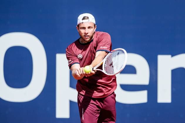 BMW Open Munich ATP 500 14 04 2025 Tallon Griekspoor Netherlands in match against Learner Tien USA BMW Open by Bitpanda Munich ATP 500 Day 3, Munich, MTTC Iphitos on 14 04 2025 Copyright: xBEAUTIFULxSPORTS Wunderlx