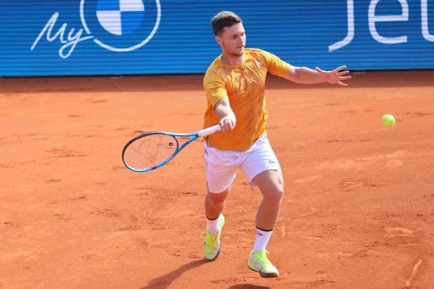 Miomir Kecmanovic SRB on the ball, Tennis BMW Open by Bitpanda ATP 500 Munich 14 04 2025 PHOTO Mladen Lackovic LakoPress
