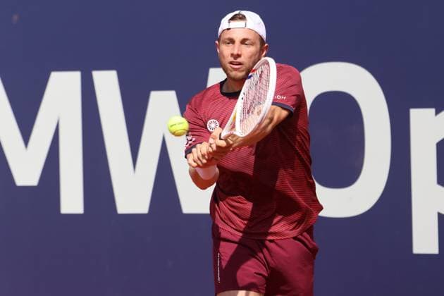 Tallon Griekspoor NED , on the ball, Tennis BMW Open by Bitpanda ATP 500 Munich 14 04 2025 PHOTO Mladen Lackovic LakoPress