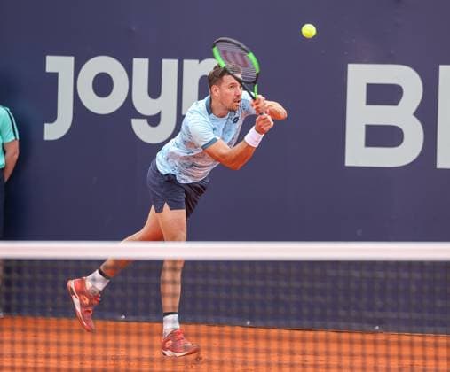 Andreas Mies Germany , GER, BMW Open by Bitpanda, Sander Gille Belgium and Jan Zielenski Poland vs Andreas Mies Germany and Jan Lennard Struff Germany , Tennis, ATP 500, Men, 14 04 2025, GER, BMW Open by Bitpanda, Sander Gille Belgium and Jan Zielenski Poland vs Andreas Mies Germany and Jan Lennard Struff Germany , Tennis, ATP 500, Men, 14 04 2025 Munich Copyright: xEibner-Pressefoto JennixMaulx EP_JML