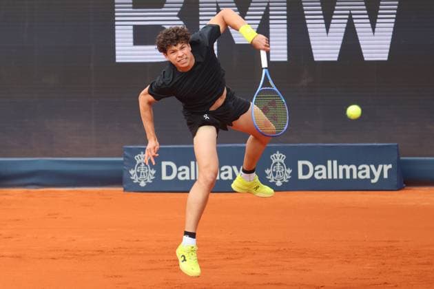 Ben Shelton USA Tennis BMW Open by Bitpanda ATP 500 Munich 14 04 2025 PHOTO Mladen Lackovic LakoPress