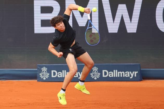 Ben Shelton USA Tennis BMW Open by Bitpanda ATP 500 Munich 14 04 2025 PHOTO Mladen Lackovic LakoPress