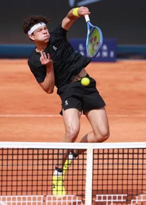 Ben Shelton USA Tennis BMW Open 2025 ATP 500 MTTC Iphitos Munich Germany April 14, 2025 Copyright: xJuergenxHasenkopfx