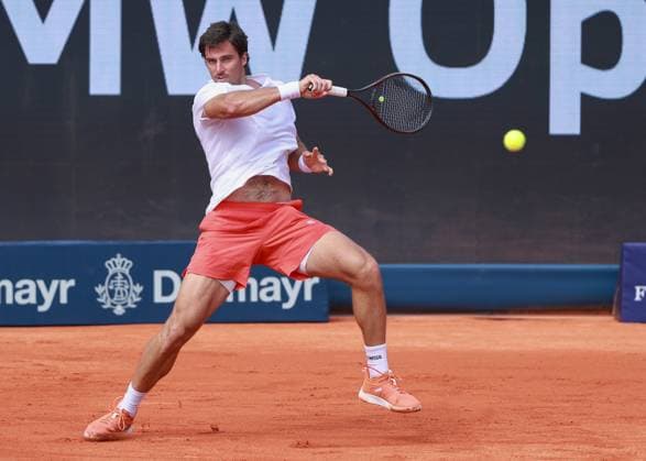 Borna Gojo CRO Tennis BMW Open 2025 ATP 500 MTTC Iphitos Munich Germany April 14, 2025 Copyright: xJuergenxHasenkopfx