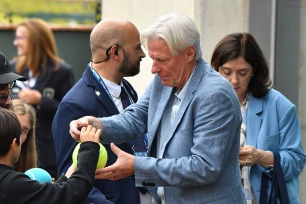 Bjorne Borg during the Barcelona Open Banc Sabadell at Real Club De Tenis Barcelona, Spain Copyright: xAndreaxRositox DSC_5530
