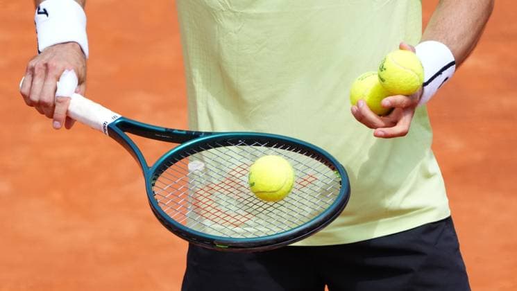 Tennis, Barcelona Open Banc Sabadell 2025, ATP, Tennis Herren 500. Round of 32 Barcelona, Spain, Barcelona Open Banc Sabadell 2025, ATP 500 match, Round of 32 between Pedro Martinez and Brandon Nakashima, Real Club de Tenis Barcelona, Barcelona, Spain, 14 abril 2025 Bagu Blanco Pressinphoto Copyright: xBaguxBlancox xPressinphotox PS_240214_GODO_32_129