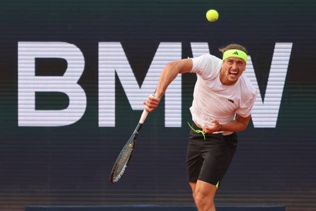 Alexander Zverev (GER) Tennis BMW Open by Bitpanda ATP, Tennis Herren 500 München 14.04.2025 FOTO: Mladen Lackovic LakoPress