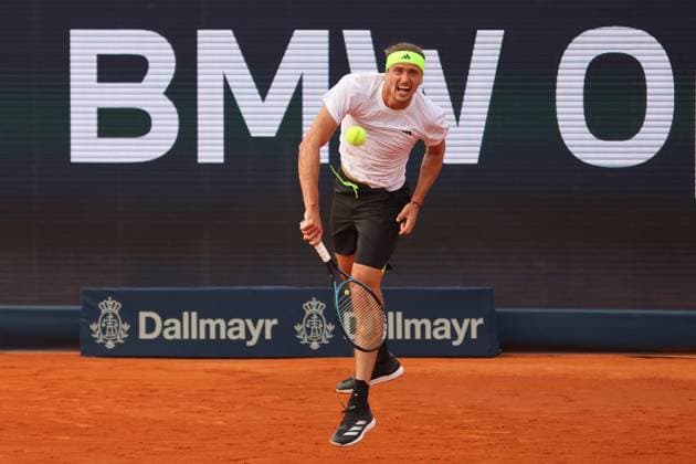 Alexander Zverev (GER) Tennis BMW Open by Bitpanda ATP, Tennis Herren 500 München 14.04.2025 FOTO: Mladen Lackovic LakoPress