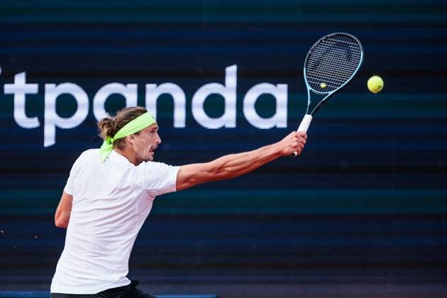 BMW Open Munich ATP 500 14 04 2025 Alexander Zverev Germany in match against Alexandre Muller France BMW Open by Bitpanda Munich ATP 500 Day 3, Munich, MTTC Iphitos on 14 04 2025 Copyright: xBEAUTIFULxSPORTS Wunderlx
