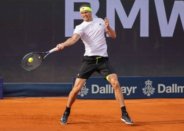 Alexander Zverev GER Tennis BMW Open 2025 ATP 500 MTTC Iphitos Munich Germany April 14, 2025 Copyright: xJuergenxHasenkopfx