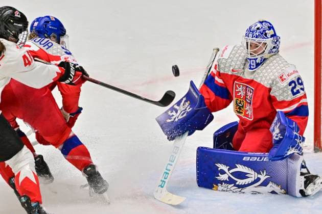 Ice Hockey, Women, World Championship, Czech Republic - Canada