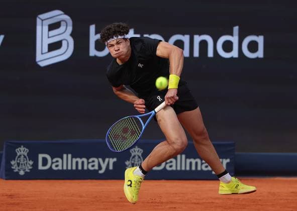 14 04 2025, BMW Open MTTC Iphitos ATP Tour 500, Munich, Tennis, Sport, in the picture Ben Shelton USA