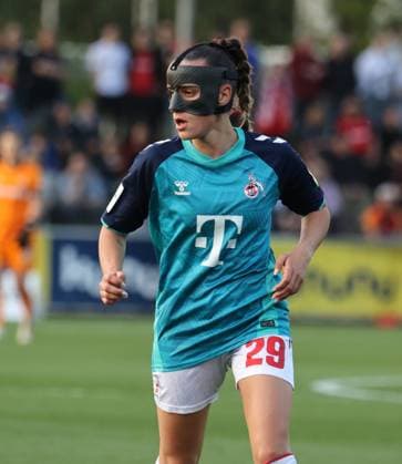 Vanessa Leimenstoll Köln , Leverkusen, Germany 14 04 2025, Womens Bundesliga, Matchday 19, Bayer 04 Leverkusen 1 FC Köln