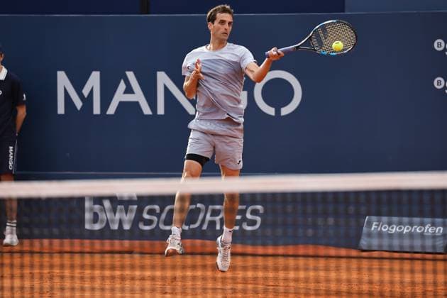 Albert Ramos-Vinolas (ESP), APRIL14, 2025 - Tennis : Albert Ramos-Vinolas during singles 1st round match against Holger Rune on the Barcelona Open Banc Sabadell tennis tournament at the Real Club de Tenis de Barcelona in Barcelona, Spain. Noxthirdxpartyxsales  (287716856)