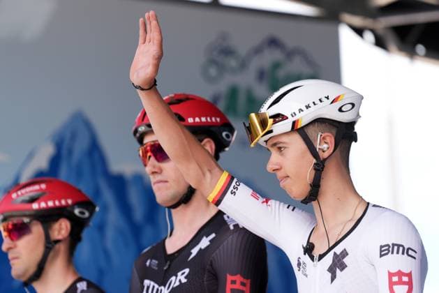 Brenner Marco Of Tudor Pro Cycling Team during the Giro d™Abruzzo, stage 1 from Scerni to Crecchio (151 km) - Abruzzo, Italy - Tuesday, April 15, 2025. - cycling .  Copyright: xMassimoxPaolone LaPressex