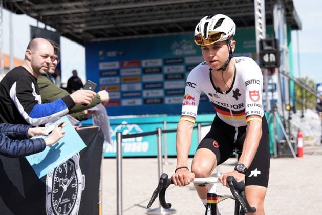 Brenner Marco Of Tudor Pro Cycling Team during the Giro d™Abruzzo, stage 1 from Scerni to Crecchio (151 km) - Abruzzo, Italy - Tuesday, April 15, 2025. - cycling .  Copyright: xMassimoxPaolone LaPressex