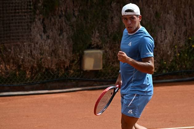 Sebastian Baez during of the Barcelona Open Banc Sabadell at Real Club De Tenis Barcelona, Spain  Copyright: xAndreaxRosito IPAxSportx xipa-agency.netx xx IPA_56525133 IPA_Agency_IPA56525133