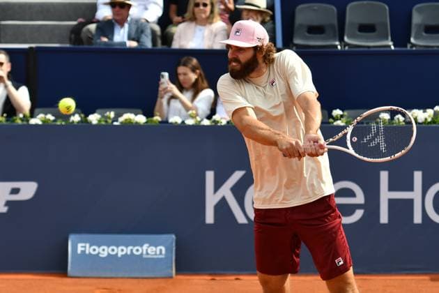 Reilly Opelka during of the Barcelona Open Banc Sabadell at Real Club De Tenis Barcelona, Spain  Copyright: xAndreaxRosito IPAxSportx xipa-agency.netx xx IPA_56525203 IPA_Agency_IPA56525203