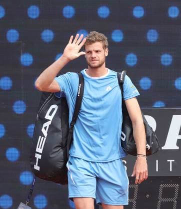 15 04 2025, BMW Open MTTC Iphitos ATP Tour 500, Munich, Tennis, Sport, in the picture Yannick Hanfmann GER