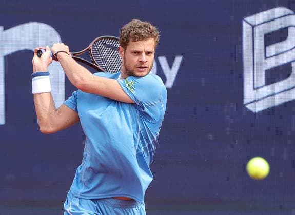 15 04 2025, BMW Open MTTC Iphitos ATP Tour 500, Munich, Tennis, Sport, in the picture Yannick Hanfmann GER