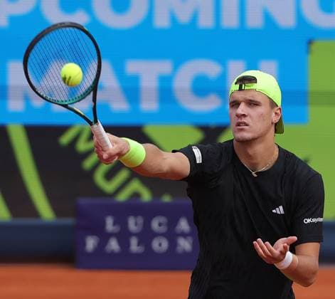15 04 2025, BMW Open MTTC Iphitos ATP Tour 500, Munich, Tennis, Sport, in the picture Jakub Nensik CZE