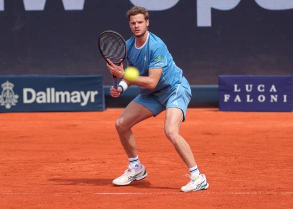 Yannick Hanfmann GER Tennis BMW Open 2025 ATP 500 MTTC Iphitos Munich Germany April 15, 2025 Copyright: xJuergenxHasenkopfx