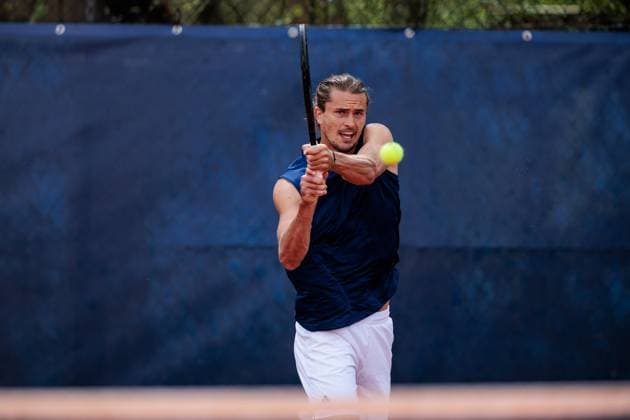 BMW Open Munich ATP 500 15 04 2025 Alexander Zverev Germany Training, trains BMW Open by Bitpanda Munich ATP 500 Day 4, Munich, MTTC Iphitos on 15 04 2025 Copyright: xBEAUTIFULxSPORTS Wunderlx