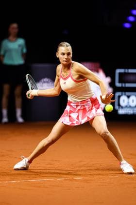 in the picture Dayana YASTREMSKA UKR Jelena OSTAPENKO LAT vs Dayana YASTREMSKA UKR GER, Porsche Tennis Grand Prix GP Stuttgart 2025, WTA500, 15 04 2025 GER, Porsche Tennis Grand Prix GP Stuttgart 2025, WTA500, 15 04 2025 Stuttgart Copyright: xEibner-Pressefoto RogerxBuerkex EP