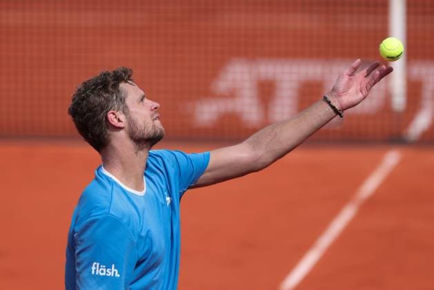 Yannick Hanfmann GER Tennis BMW Open 2025 ATP 500 MTTC Iphitos Munich Germany April 15, 2025 Copyright: xJuergenxHasenkopfx