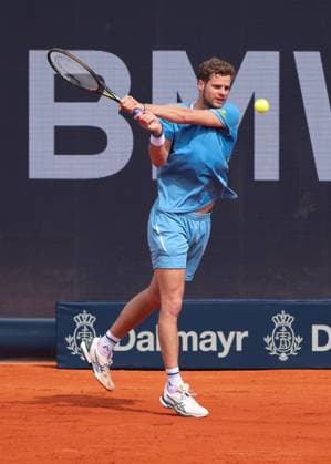 Yannick Hanfmann GER Tennis BMW Open 2025 ATP 500 MTTC Iphitos Munich Germany April 15, 2025 Copyright: xJuergenxHasenkopfx
