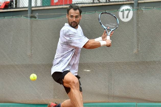 Fabio Fognini during of the Barcelona Open Banc Sabadell at Real Club De Tenis Barcelona, Spain  Copyright: xAndreaxRosito IPAxSportx xipa-agency.netx xx IPA_56528961 IPA_Agency_IPA56528961