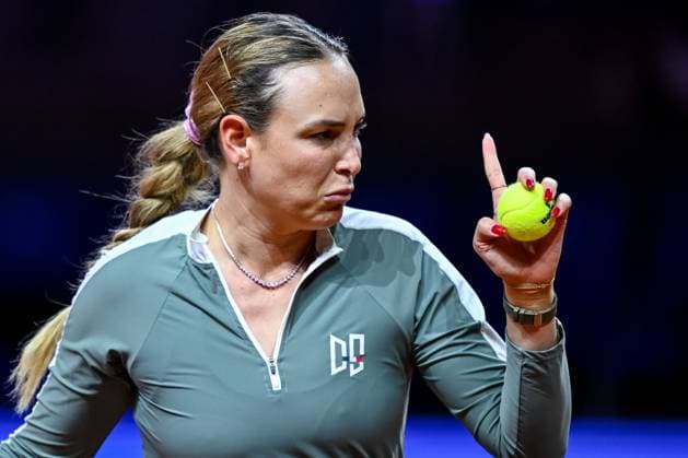 Donna Vekic Croatia gestures, gestures at the match between Donna Vekic Croatia vs Jana Fett Croatia during the Porsche Tennis Grand Prix Stuttgart 2025 Day 2 at Porsche Arena on April 15, 2025 in Stuttgart, Germany Photo by Harry Langer DeFodi Images Donna Vekic Croatia gestures at the match between Donna Vekic Croatia vs Jana Fett Croatia during the Porsche Tennis Grand Prix Stuttgart 2025 Day 2 at Porsche Arena on April 15, 2025 in Stuttgart, Germany Photo by Harry Langer DeFodi Images