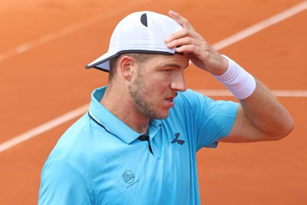 Jan Lennard Struff GER is dissatisfied, Desperate, Despair, Tennis BMW Open by Bitpanda ATP 500 Munich 15 04 2025 PHOTO Mladen Lackovic LakoPress