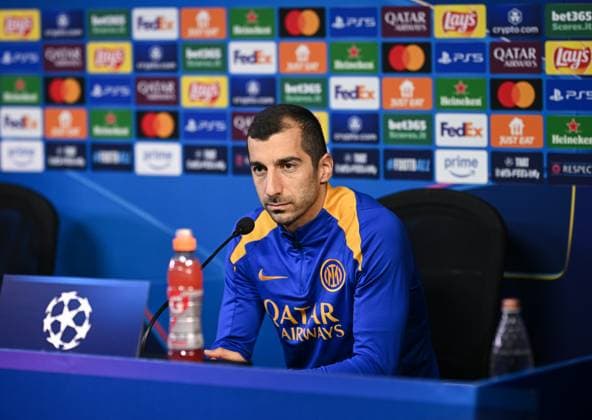 Football, CL, Inter Milan, Press conference