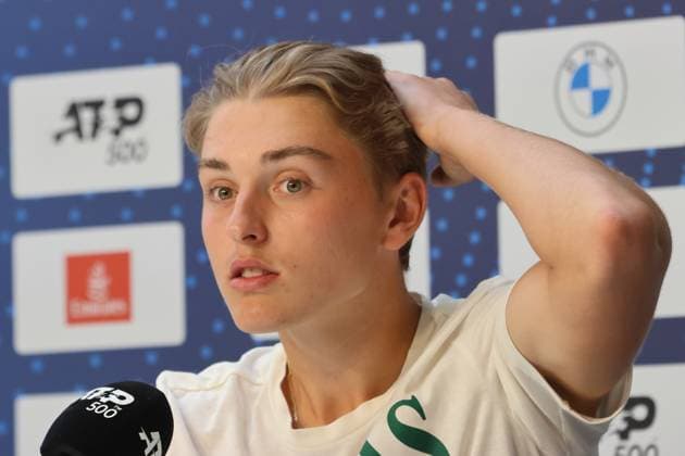 Justin Engel GER Press conference, Portraet, Portrait, Tennis BMW Open by Bitpanda ATP 500 Munich 15 04 2025 PHOTO Mladen Lackovic LakoPress