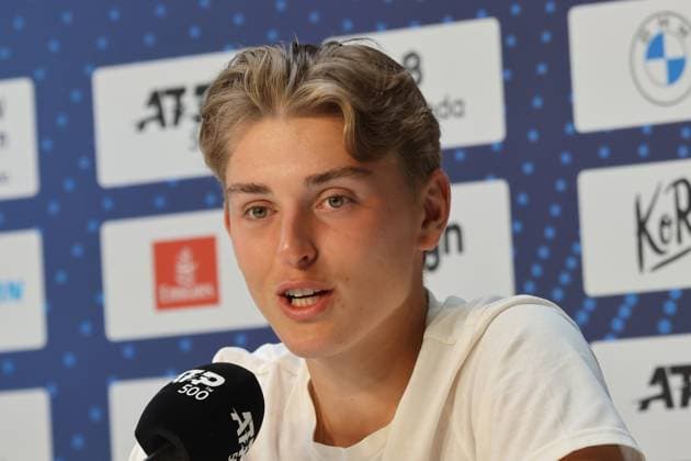 Justin Engel GER Press conference, Portraet, Portrait, Tennis BMW Open by Bitpanda ATP 500 Munich 15 04 2025 PHOTO Mladen Lackovic LakoPress