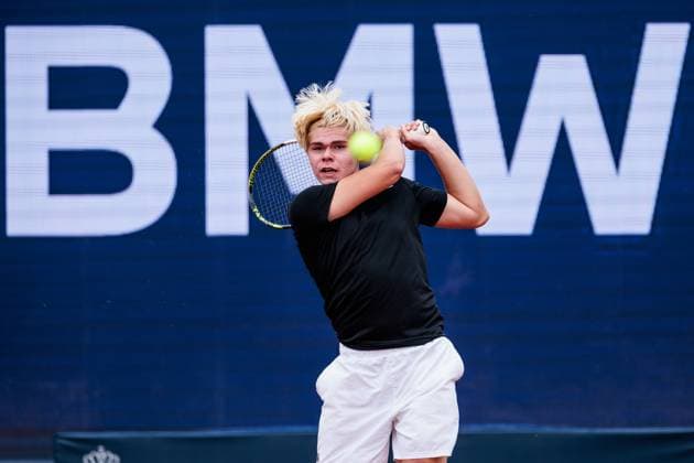 BMW Open Munich ATP 500 15 04 2025 Diego Dedura Palomero Germany in match against Denis Shapovalov Canada BMW Open by Bitpanda Munich ATP 500 Day 4, Munich, MTTC Iphitos on 15 04 2025 Copyright: xBEAUTIFULxSPORTS Wunderlx