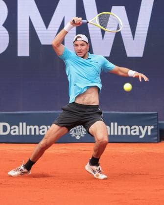 Jan Lennard Struff GER Tennis BMW Open 2025 ATP 500 MTTC Iphitos Munich Germany April 15, 2025 Copyright: xJuergenxHasenkopfx