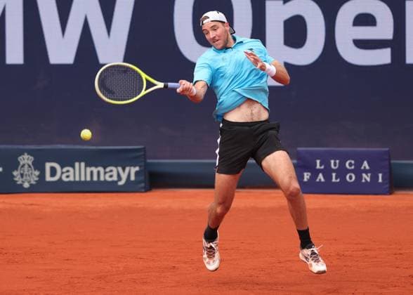 Jan Lennard Struff GER Tennis BMW Open 2025 ATP 500 MTTC Iphitos Munich Germany April 15, 2025 Copyright: xJuergenxHasenkopfx