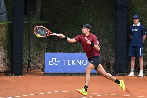 Matteo Arnaldi during of the Barcelona Open Banc Sabadell at Real Club De Tenis Barcelona, Spain  Copyright: xAndreaxRosito IPAxSportx xipa-agency.netx xx IPA_56535230 IPA_Agency_IPA56535230