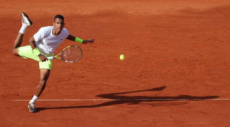 15 04 2025, BMW Open MTTC Iphitos ATP Tour 500, Munich, Tennis, Sport, in the picture Felix Auger Aliassime CAN