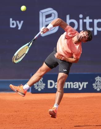 15 04 2025, BMW Open MTTC Iphitos ATP Tour 500, Munich, Tennis, Sport, in the picture Mariano Navone ARG