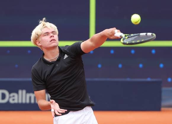 15 04 2025, BMW Open MTTC Iphitos ATP Tour 500, Munich, Tennis, Sport, in the picture Diego Dedura Palomero GER