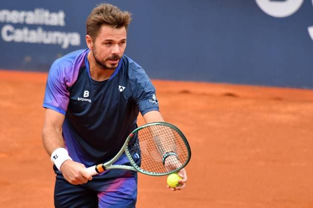 Stan Wrawrinka during of the Barcelona Open Banc Sabadell at Real Club De Tenis Barcelona, Spain  Copyright: xAndreaxRosito IPAxSportx xipa-agency.netx xx IPA_56535924 IPA_Agency_IPA56535924