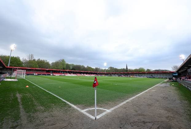 A general view before the start of the match Salford City v Doncaster Rovers, EFL Sky Bet League Two, Football, Peninsula Stadium, Salford, UK - 15 Apr 2025 EDITORIAL USE ONLY No use with unauthorised audio, video, data, fixture lists, club league logos or live services. Online in-match use limited to 120 images, no video emulation. No use in betting, games or single club league player publications. Copyright: xPaulxCurrie Shutterstockx 15253918m